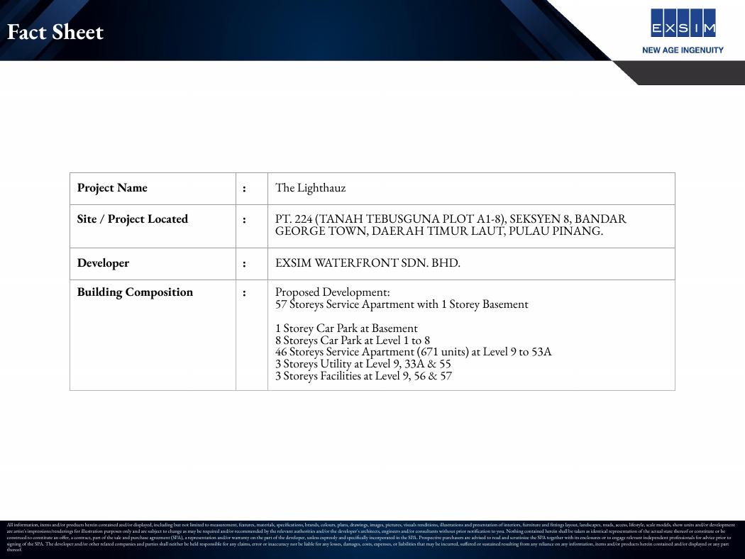 THE LIGHTHAUZ Sales Kit 项目资料