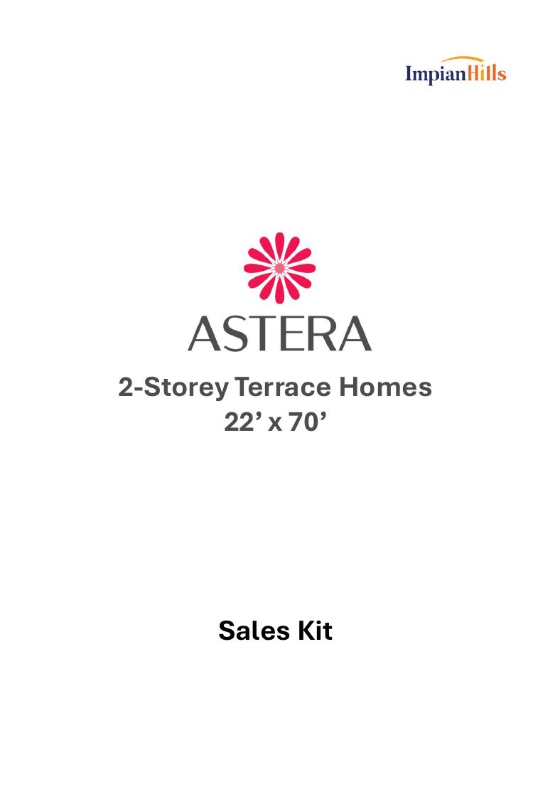 Astera Sales Kit 封面