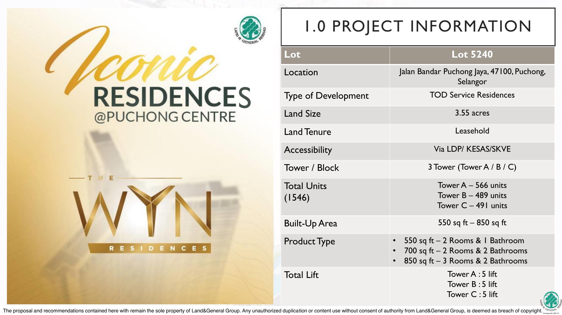 The Wyn Residences Sales Kit 项目资料